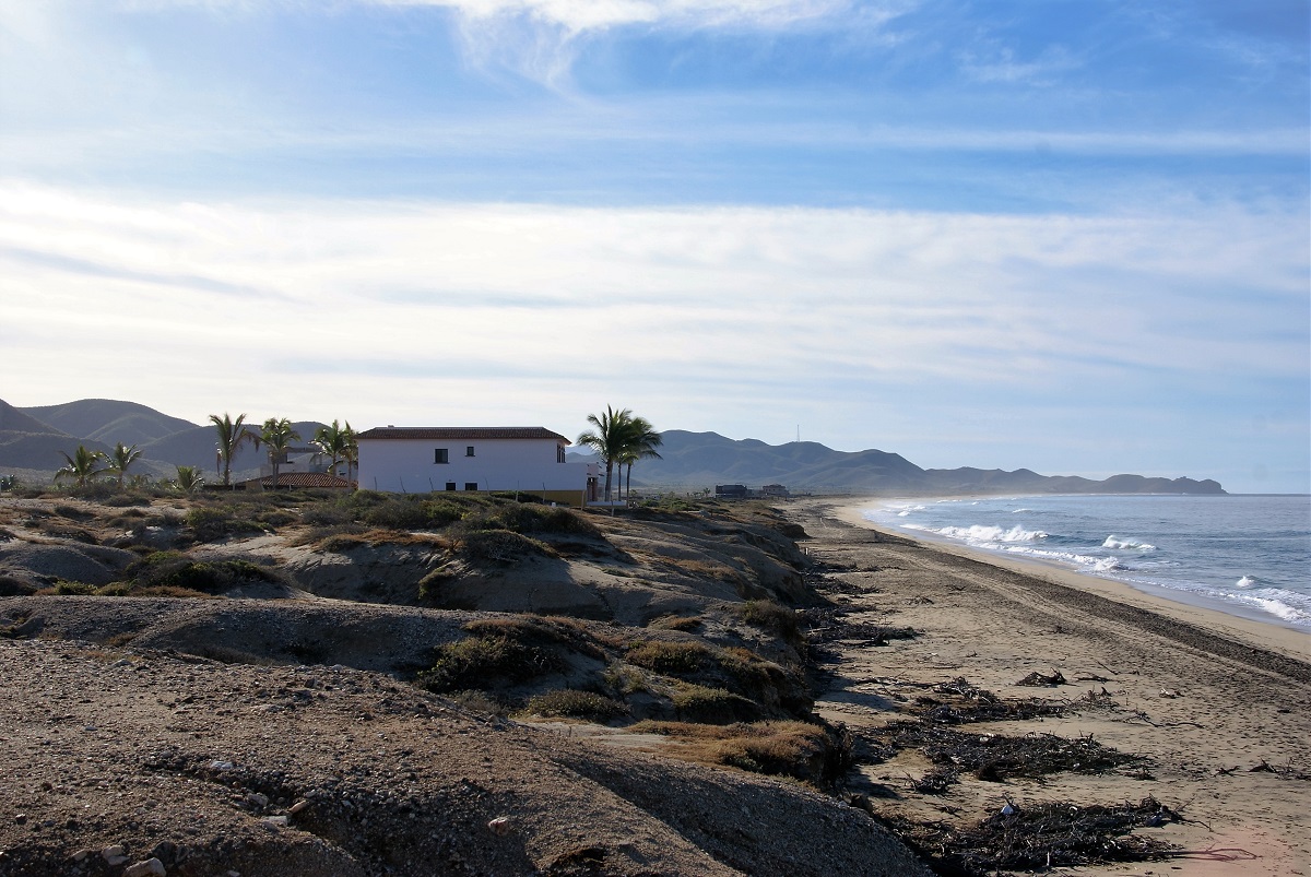 Northside View of Cerritos Beach Inn